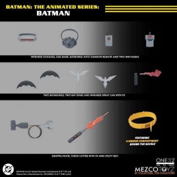 MEZCO TOYS BATMAN THE ANIMATED SERIES ONE:12 COLLECTIVE PVC ACTION FIGURE