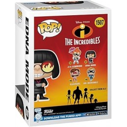 FUNKO POP! THE INCREDIBLES 20TH ANN. EDNA MODE BOBBLE HEAD KNOCKER FIGURE FUNKO