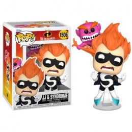 FUNKO POP! THE INCREDIBLES 20TH ANN. JJ AND SYNDROME BOBBLE HEAD KNOCKER FIGURE FUNKO