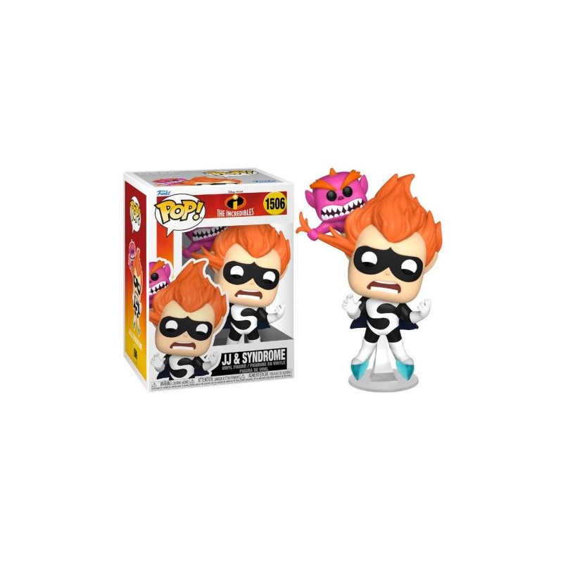 FUNKO FUNKO POP! THE INCREDIBLES 20TH ANN. JJ AND SYNDROME BOBBLE HEAD KNOCKER FIGURE FUNKO FUNKO POP! THE INCREDIBLES 20TH ANN. JJ AND SYNDROME BOBBLE HEAD KNOCKER FIGURE