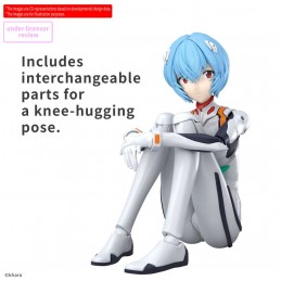 BANDAI 30MP EVANGELION REI AYANAMI PLUG SUIT MODEL KIT PVC ACTION FIGURE