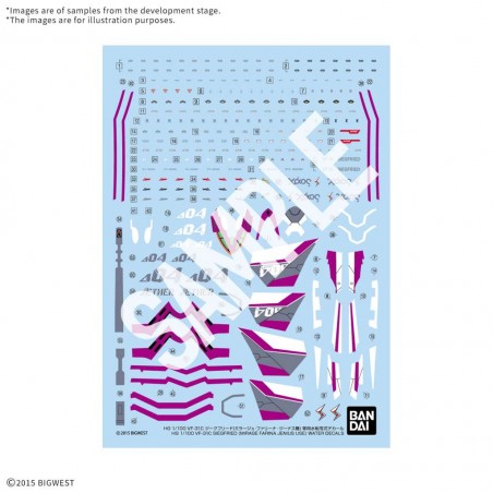 HG HIGH GRADE VF-31C SIEGFRIED MIRAGE FARINA WATER DECALS