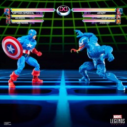HASBRO MARVEL LEGENDS GAMERVERSE CAPTAIN AMERICA VS VENOM 2-PACK PVC ACTION FIGURE