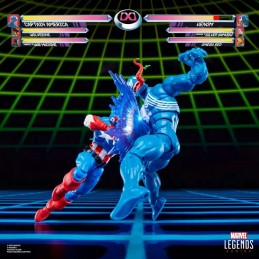 MARVEL LEGENDS GAMERVERSE CAPTAIN AMERICA VS VENOM 2-PACK ACTION FIGURES HASBRO