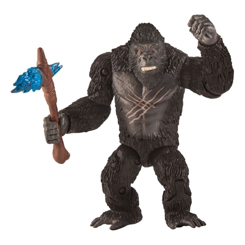 GODZILLA X KONG THE NEW EMPIRE KONG WITH BATTLE AXE ACTION FIGURE PLAYMATES TOYS GODZILLA X KONG THE NEW EMPIRE KONG WITH BATTLE AXE ACTION FIGURE PLAYMATES TOYS