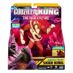 PLAYMATES TOYS GODZILLA X KONG THE NEW EMPIRE BATTLE ROAR SKAR KING ACTION FIGURE
