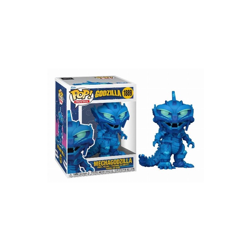 FUNKO FUNKO POP! GODZILLA MECHAGODZILLA ART SERIES BOBBLE HEAD FIGURE FUNKO FUNKO POP! GODZILLA MECHAGODZILLA ART SERIES BOBBLE HEAD FIGURE