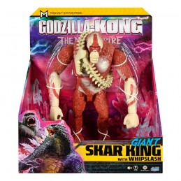 PLAYMATES TOYS GODZILLA X KONG THE NEW EMPIRE GIANT SKAR KING WITH WHIPLASH ACTION FIGURE