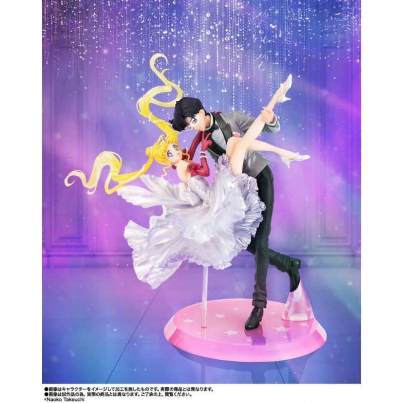 BANDAI SAILOR MOON USAGI & TUXEDO MASK MOONLIGHT GLOW ED. FIGUARTS ZERO PVC CHOUETTE BANDAI SAILOR MOON USAGI & TUXEDO MASK MOONLIGHT GLOW ED. FIGUARTS ZERO PVC CHOUETTE
