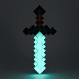 MINECRAFT 3D LAMP DIAMOND SWORD LIGHT LAMPADA REPLICA PALADONE PRODUCTS