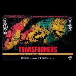 HASBRO TRANSFORMERS AGE OF THE PRIMES DINOBOT SNARL & SLUG 2-PACK PVC ACTION FIGURE