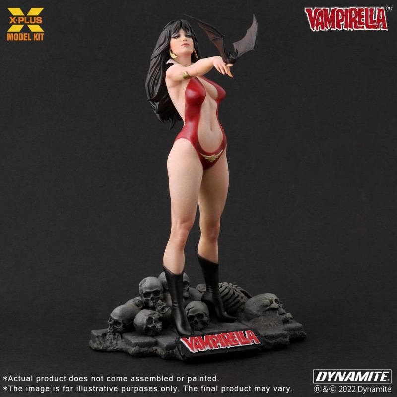 X-PLUS VAMPIRELLA JOSE GONZALES EDITION 1/8 MODEL KIT FIGURE X-PLUS VAMPIRELLA JOSE GONZALES EDITION 1/8 MODEL KIT FIGURE