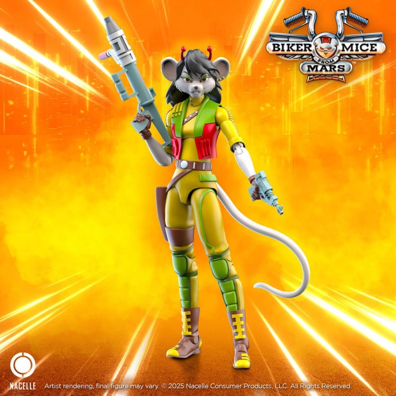 BIKER MICE FROM MARS CARBINE ACTION FIGURE NACELLE BIKER MICE FROM MARS CARBINE ACTION FIGURE NACELLE