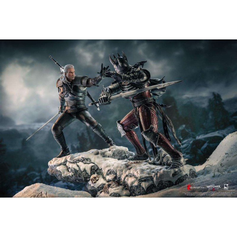 THE WITCHER 3 GERALT VS EREDIN DIORAMA STATUA PURE ARTS THE WITCHER 3 GERALT VS EREDIN DIORAMA STATUA PURE ARTS