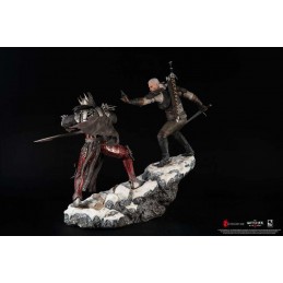 PURE ARTS THE WITCHER 3 WILD HUNT GERALT VS EREDIN DIORAMA STATUE FIGURE