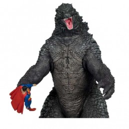 MC FARLANE DC JUSTICE LEAGUE MONSTERVERSE SUPERMAN VS GODZILLA 2-PACK PVC ACTION FIGURES