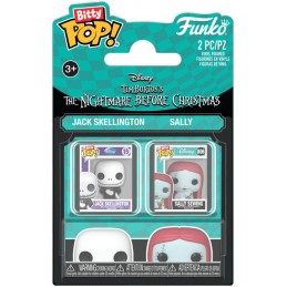 FUNKO FUNKO BITTY POP! THE NIGHTMARE BEFORE CHRISTMAS 4 PACK JACK AND SALLY VINYL MINI FIGURES