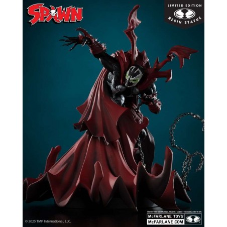 SPAWN BLACK WHITE AND RED BY GREG CAPULLO RESIN STATUE FIGURE