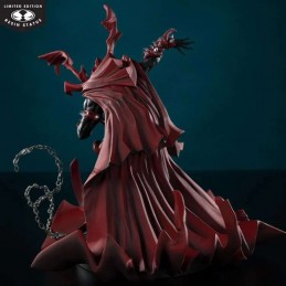 MC FARLANE SPAWN BLACK WHITE AND RED BY GREG CAPULLO RESIN STATUE FIGURE