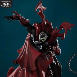 MC FARLANE SPAWN BLACK WHITE AND RED BY GREG CAPULLO RESIN STATUE FIGURE