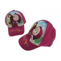 CAPPELLO BASEBALL CAP MASHA E ORSO MASHA AND THE BEAR FUCSIA
