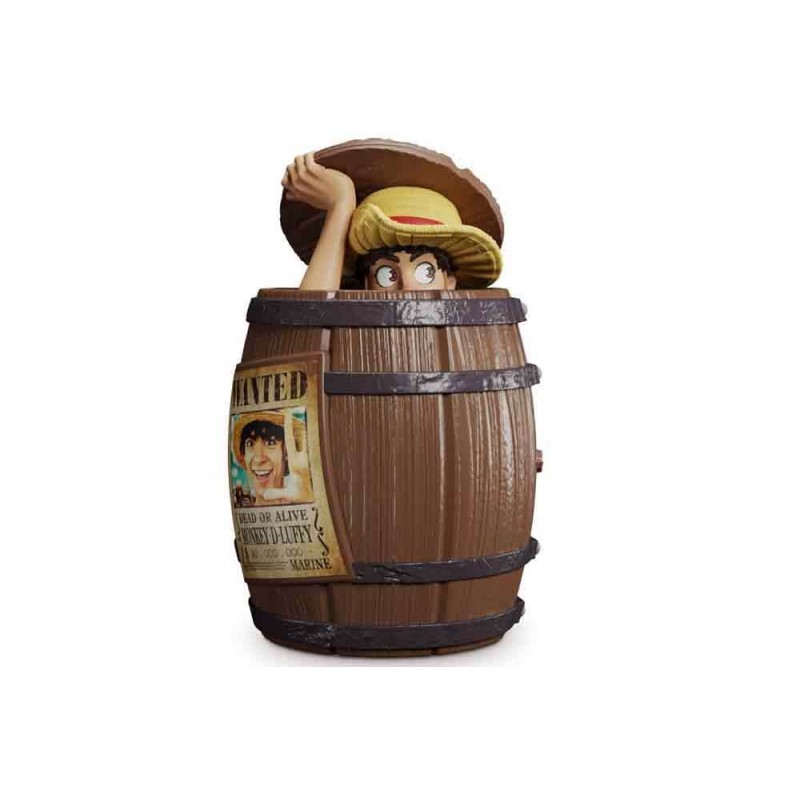 GRUPO ERIK ONE PIECE LUFFY WANTED COOKIE JAR GRUPO ERIK ONE PIECE LUFFY WANTED COOKIE JAR