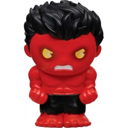 MONOGRAM RED HULK FIGURAL PVC BANK