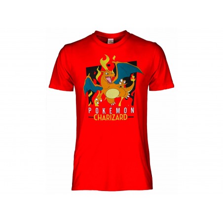 MAGLIA T SHIRT BIMBO POKEMON CHARIZARD