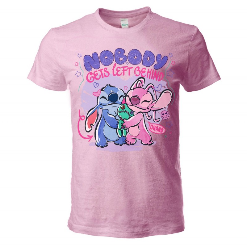 T SHIRT CHILDREN STITCH NOBODY GETS LEFT BEHIND T SHIRT CHILDREN STITCH NOBODY GETS LEFT BEHIND