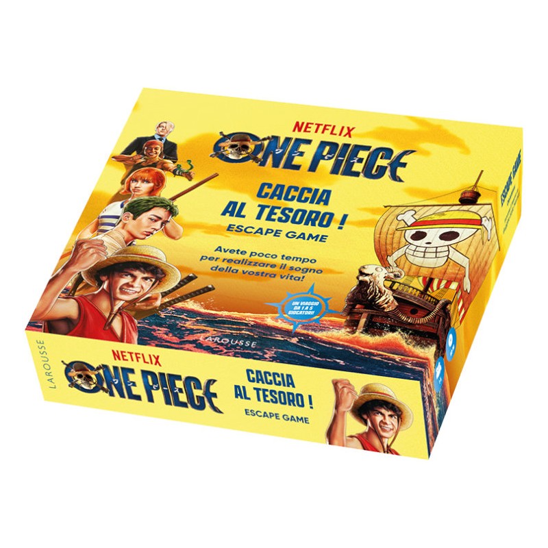 MS EDIZIONI NETFLIX ONE PIECE CACCIA AL TESORO ESCAPE GAME ITALIAN BOARDGAME MS EDIZIONI NETFLIX ONE PIECE CACCIA AL TESORO ESCAPE GAME ITALIAN BOARDGAME