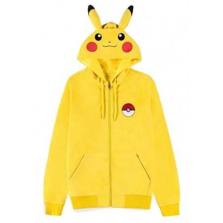 ZIP HOODIE POKEMON PIKACHU L SIZE