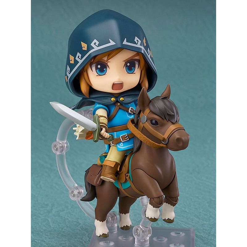 GOOD SMILE COMPANY ZELDA BREATH OF THE WILD LINK DELUXE NENDOROID ACTION FIGURE GOOD SMILE COMPANY ZELDA BREATH OF THE WILD LINK DELUXE NENDOROID ACTION FIGURE