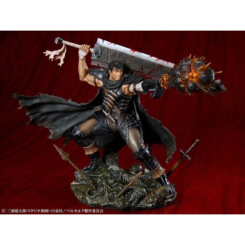 BERSERK GUTS BLACK SWORDSMAN VERSION FIGURE STATUA MEDICOS ENTERTAINMENT BERSERK GUTS BLACK SWORDSMAN VERSION FIGURE STATUA MEDICOS ENTERTAINMENT