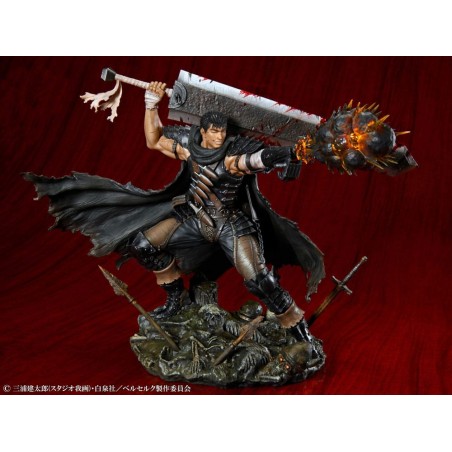 BERSERK GUTS BLACK SWORDSMAN VERSION FIGURE STATUA