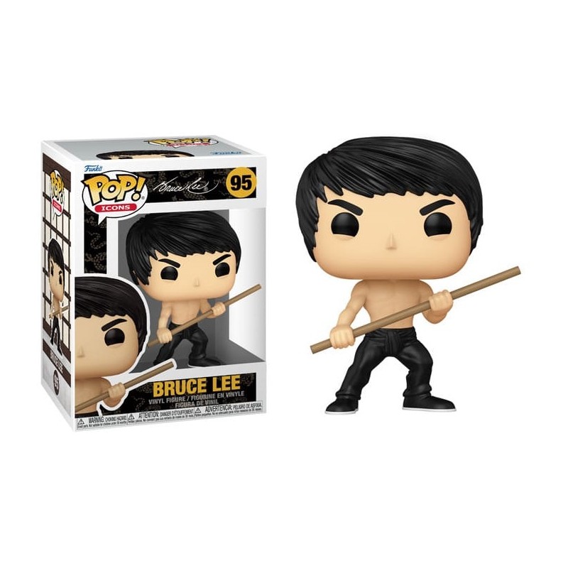 FUNKO FUNKO POP! ICONS BRUCE LEE BOBBLE HEAD FIGURE FUNKO FUNKO POP! ICONS BRUCE LEE BOBBLE HEAD FIGURE