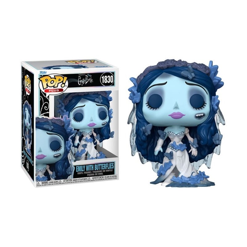 FUNKO POP! CORPSE BRIDE EMILY WITH BUTTERFLIES BOBBLE HEAD FIGURE FUNKO FUNKO POP! CORPSE BRIDE EMILY WITH BUTTERFLIES BOBBLE HEAD FIGURE FUNKO