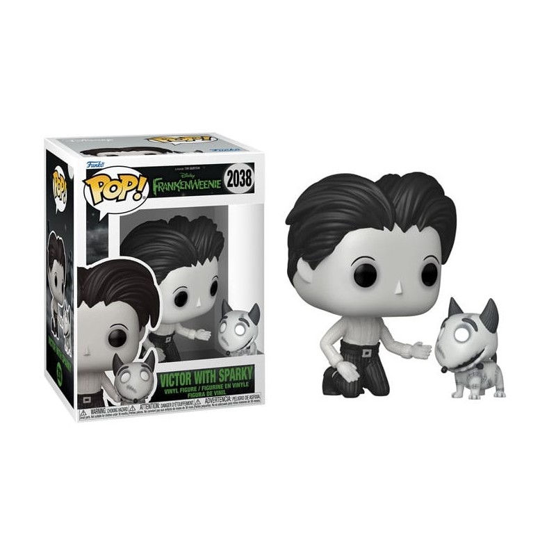 FUNKO POP! FRANKENWEENIE VICTOR WITH SPARKY BOBBLE HEAD FIGURE FUNKO FUNKO POP! FRANKENWEENIE VICTOR WITH SPARKY BOBBLE HEAD FIGURE FUNKO