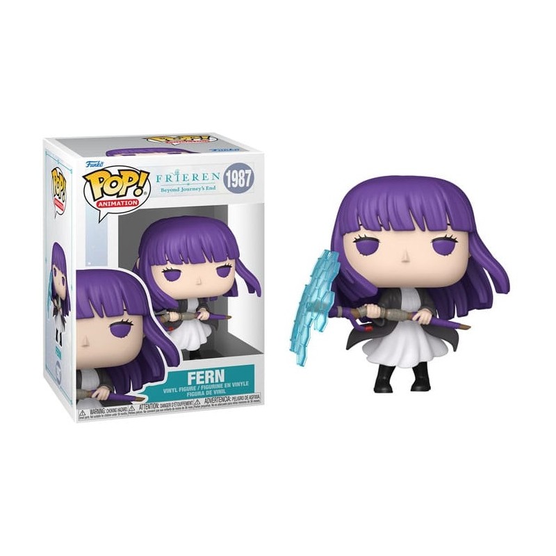 FUNKO FUNKO POP! ANIMATION FRIEREN FERN PVC BOBBLE HEAD FIGURE FUNKO FUNKO POP! ANIMATION FRIEREN FERN PVC BOBBLE HEAD FIGURE