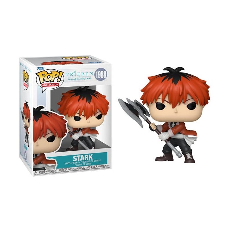 FUNKO FUNKO POP! ANIMATION FRIEREN STARK PVC BOBBLE HEAD FIGURE FUNKO FUNKO POP! ANIMATION FRIEREN STARK PVC BOBBLE HEAD FIGURE