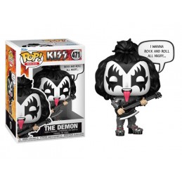 FUNKO FUNKO POP! ROCKS KISS THE DEMON PVC BOBBLE HEAD FIGURE