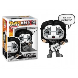 FUNKO FUNKO POP! ROCKS KISS THE SPACEMAN PVC BOBBLE HEAD FIGURE