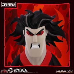 MEZCO TOYS SAMURAI JACK 5 POINTS DELUXE SET 3X ACTION FIGURES