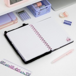 HELLO KITTY KUROMI FLUFFY A5 AGENDA TACCUINO PALADONE PRODUCTS