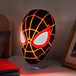 SPIDER-MAN MILES MORALES MASK LIGHT LAMPADA PALADONE PRODUCTS