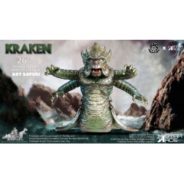 RAY HARRYHAUSEN KRAKEN ART SOFUBI VINTAGE STYLE SOFT VINYL STATUA 26CM FIGURE STAR ACE