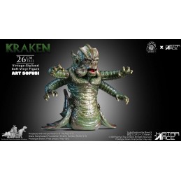 RAY HARRYHAUSEN KRAKEN ART SOFUBI VINTAGE STYLE SOFT VINYL STATUA 26CM FIGURE STAR ACE