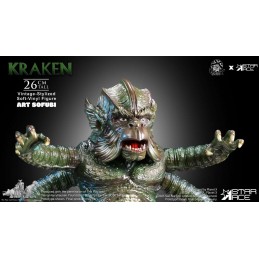 RAY HARRYHAUSEN KRAKEN ART SOFUBI VINTAGE STYLE SOFT VINYL STATUA 26CM FIGURE STAR ACE