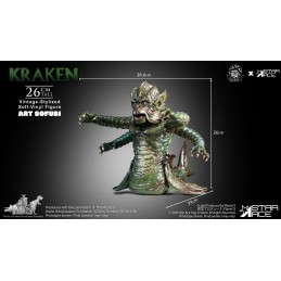 RAY HARRYHAUSEN KRAKEN ART SOFUBI VINTAGE STYLE SOFT VINYL STATUA 26CM FIGURE STAR ACE