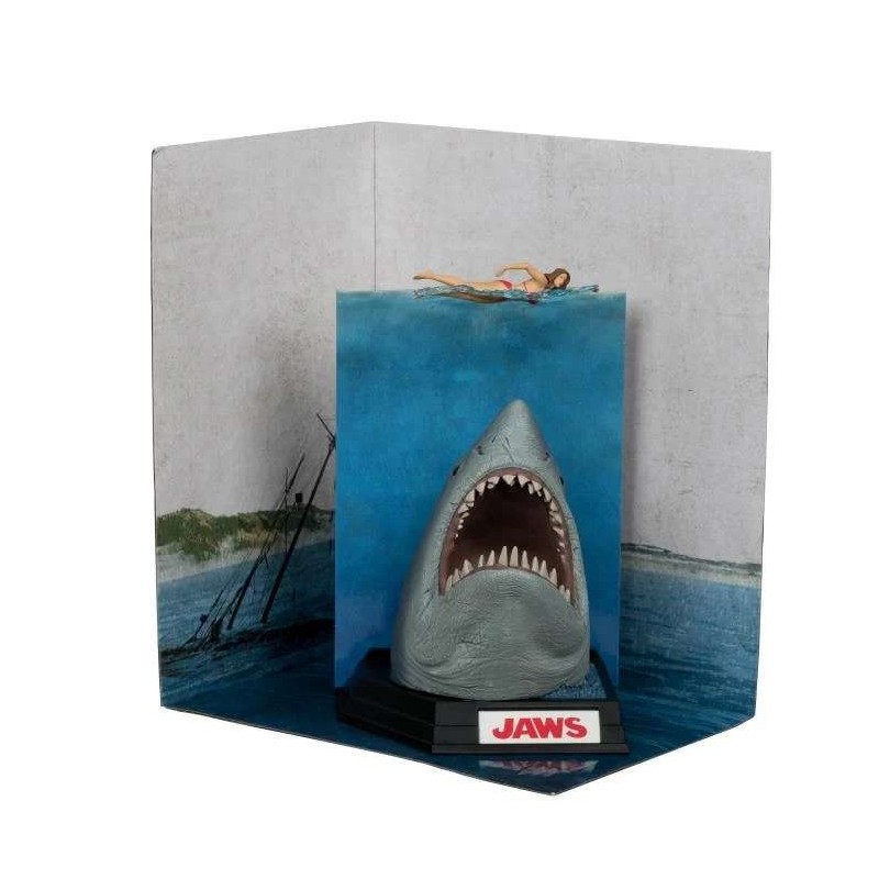 MC FARLANE JAWS 50TH ANNIVERSARY MOVIE MANIACS FIGURE MC FARLANE JAWS 50TH ANNIVERSARY MOVIE MANIACS FIGURE