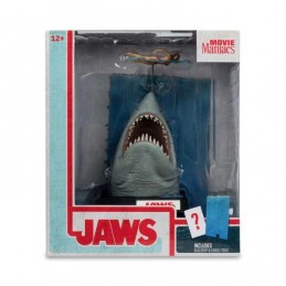 MC FARLANE JAWS 50TH ANNIVERSARY MOVIE MANIACS FIGURE